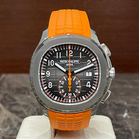 orange patek philippe